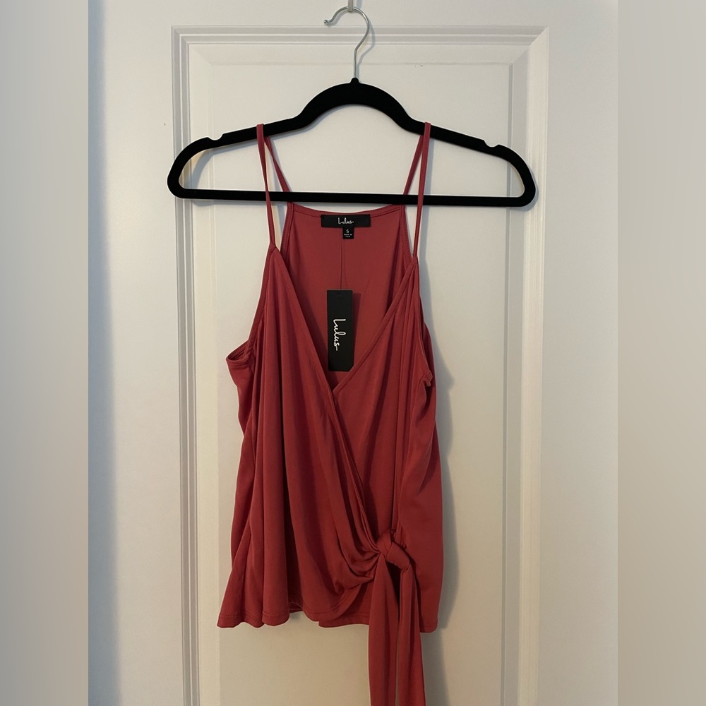 Deep V tank top